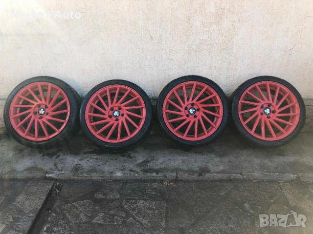 4бр. Алуминиеви джанти 5 х 108, 18 цола., снимка 2 - Гуми и джанти - 53880079