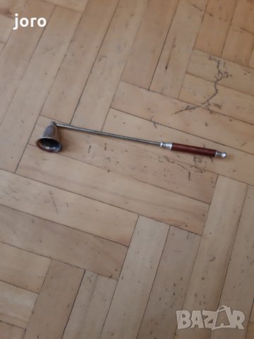 посребрен уред за гасене на свещи, снимка 2 - Колекции - 30168134