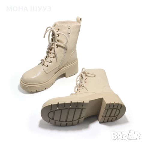 Дамски боти код 4109-2, снимка 6 - Дамски боти - 51906181