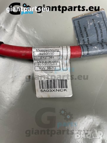 Плюс кабел за БМВ Ф20 BMW F20 , 9253111-03, снимка 3 - Части - 39711706