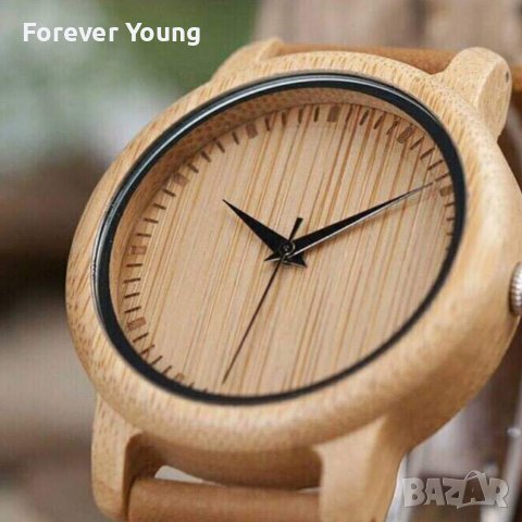 Класически дамски дървен часовник, снимка 5 - Дамски - 39053009