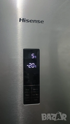 Хладилник с фризер No Ftost, снимка 5 - Хладилници - 54202021