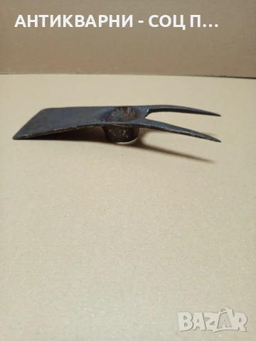 Соц Стара Ръчно Кована Мотичка Каластирка., снимка 6 - Антикварни и старинни предмети - 50659531