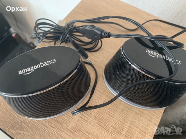 Amazon Basics компютърни високоговорители Amazon Basics (захранвани от USB): , снимка 1 - Друга електроника - 42398121