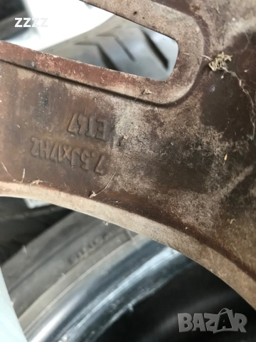 4бр.Оригинални джанти за Мерцедес17”, снимка 4 - Гуми и джанти - 52691679