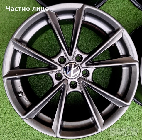 Продавам 4бр 18-ки джанти за Фолксваген Пасат, Тигуан, Шаран, Голф , снимка 2 - Гуми и джанти - 53951132