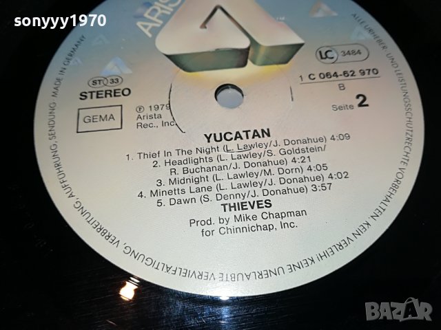THIEVES YUKATAN MADE IN GERMANY-ПЛОЧА 3103231101, снимка 18 - Грамофонни плочи - 40202272