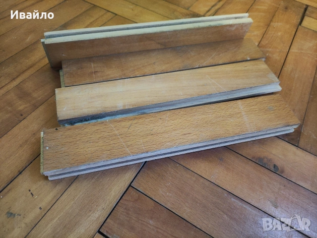 Масивен буков паркет (30х5х2 см) 26– 27 кв.м. – НЕ Е ЛЕПЕН!, снимка 2 - Естествен паркет - 53937648