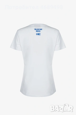 Дамска тениска VR46 Flames 46 – официална MotoGP тениска Valentino Rossi, снимка 2 - Тениски - 53220931