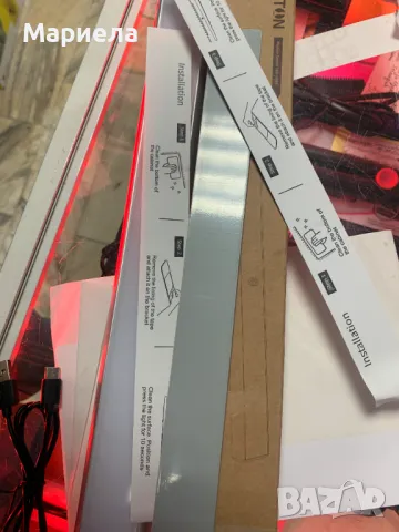 MOSTON LED Осветително тяло със сензор за движение/Вградена акумулаторна батерия, снимка 15 - Лед осветление - 48335509