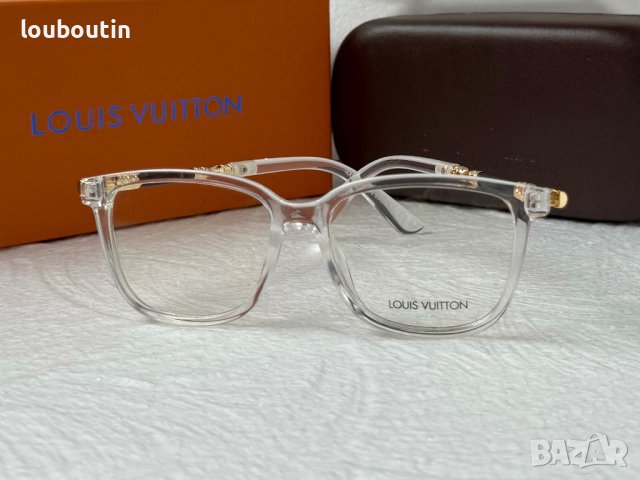 Louis Vuitton дамски диоптрични рамки очила за компютър прозрачни слънчеви очила, снимка 6 - Слънчеви и диоптрични очила - 44464877