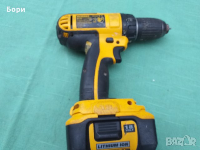 DeWalt, DC722 /18V  2.0Ah Оригинален винтоверт, снимка 5 - Винтоверти - 34561555