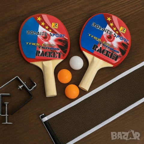 Комплект за тенис на маса – Практичен и забавен избор за вашето хоби, снимка 4 - Други - 52032666