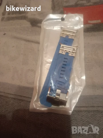 Силиконова каишка Съвместима за Samsung Galaxy Watch Ultra Bands 47mm Синя НОВА