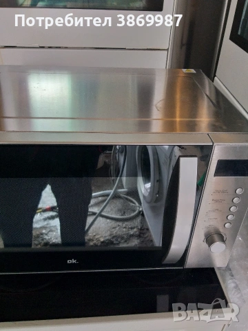 Микровълнова със грил OK, снимка 3 - Микровълнови - 53926100