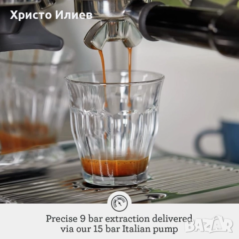 НОВА Кафемашина Sage The Barista Express с кафемелачка Еспресо машина SAGE , снимка 7 - Кафемашини - 52821799