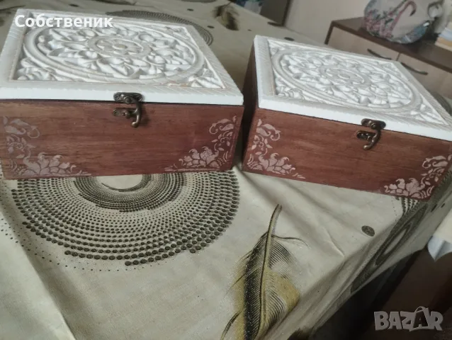 Красива кутия за съхранение, декорация