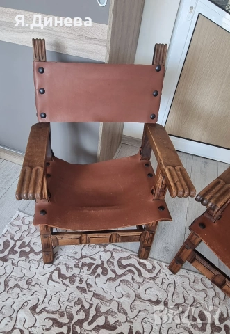 Старинни винтич столове, снимка 4 - Столове - 53971093