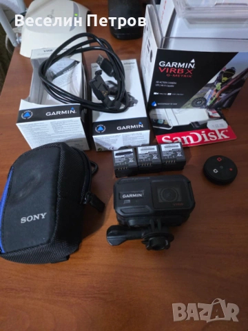 Екшън камера Garmin Virb X G-Metrix, снимка 2 - Камери - 54235813