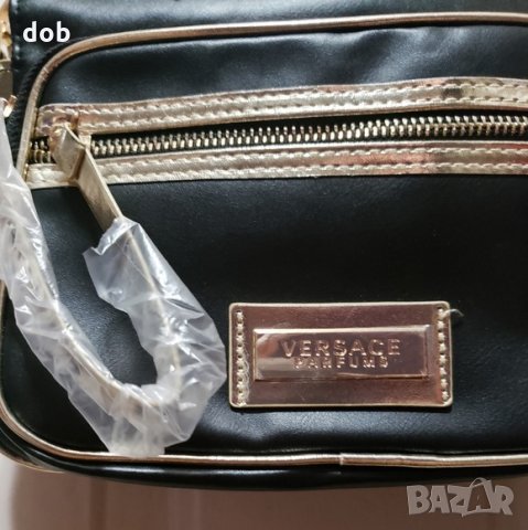 Нова чанта Versace Parfums crossbody bag, оригинал, снимка 4 - Чанти - 31333172