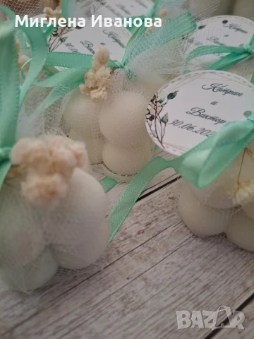 подаръчета за гости / бурканчета със свещ , снимка 10 - Други - 50471612