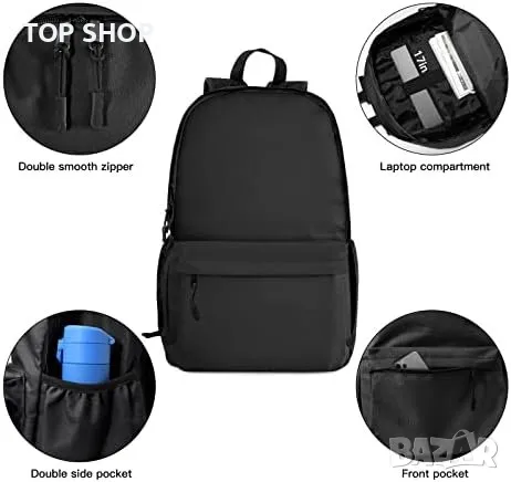 Нова Олекотена Чанта Раница/Работа Пътуване Училище Спорт, снимка 4 - Раници - 49309111