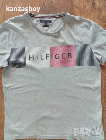 Tommy Hilfiger - мъжка тениска р-р XL, снимка 6 - Тениски - 55887357