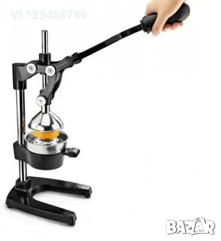 Професионална ръчна цитрус преса, машина за фреш от цитруси, снимка 2 - Сокоизстисквачки и цитрус преси - 50657568