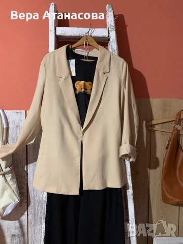 👜 Primark🤎 красив блейзър🍑 хл👟, снимка 3 - Сака - 51828308