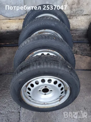 4бр гуми с джанти 185/65/15