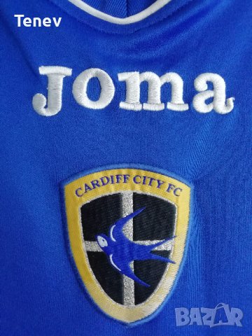 Cardiff City Joma 2007/2008 оригинална футболна тениска фланелка Кардиф Сити , снимка 3 - Тениски - 38023456