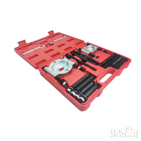 Механичен сепаратор за лагери, Скоба за лагери, 14 части, за издърпване на лагери, избиване, снимка 3 - Аксесоари и консумативи - 44657913