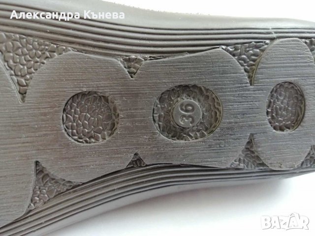 Дамски обувки естествена кожа 36 номер, снимка 8 - Дамски ежедневни обувки - 30017671