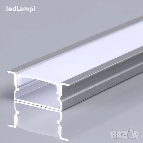 Алуминиев Профил За Вграждане 2000х20x10mm Широк