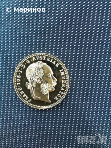 златна монета 1 австрийски дукат Франц Йосиф, снимка 5 - Нумизматика и бонистика - 35445500