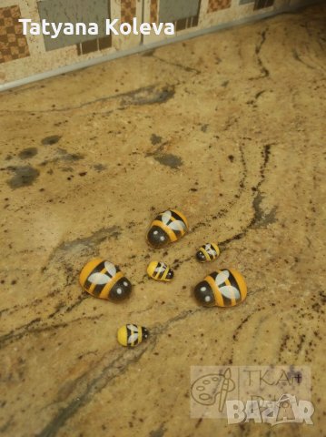 пчелички, калинки, зайчета за декорация, снимка 12 - Декорация за дома - 24825744