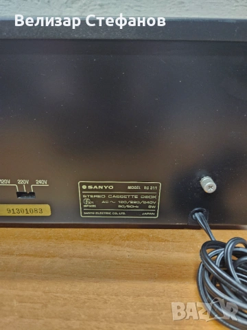 Касетен дек SANYO  RD-311, снимка 8 - Декове - 53225811