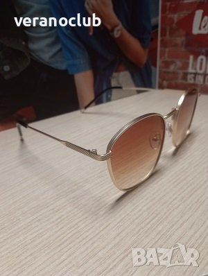 Окръглени слънчеви очила Голд, снимка 2 - Слънчеви и диоптрични очила - 44174818