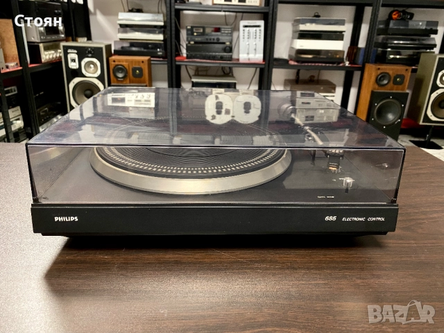 Отличен грамофон Philips , снимка 3 - Грамофони - 52466543