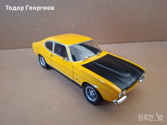Ford Capri 2600 RS 1:18 Minichamps, снимка 3 - Колекции - 56009897