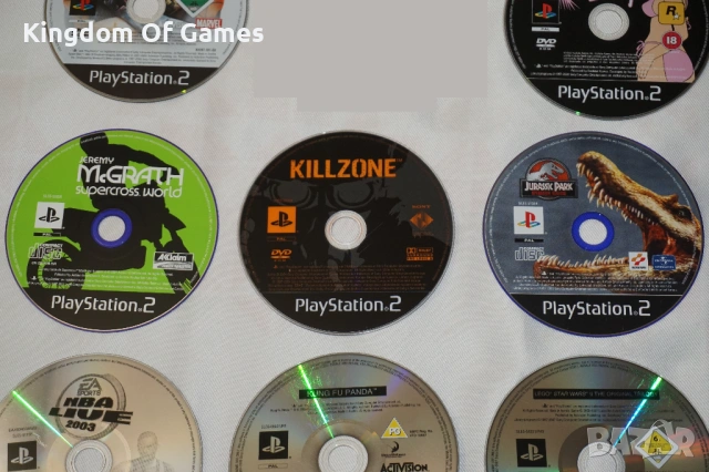 Игри за PS2 САМО ДИСКОВЕ GTA Vice City/Gun/Genji/X-Men 2/Urban Chaos/Killzone/NBA 2003/Jurassic Park, снимка 5 - Игри за PlayStation - 54096144