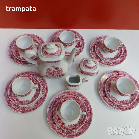 НАЙ ДОБРАТА ОФЕРТА  Порцеланов Сервиз за кафе / Чай Royal Derby , снимка 8 - Прибори за хранене, готвене и сервиране - 53181984