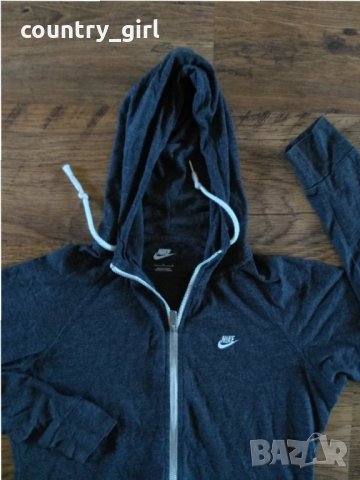 Nike Time Out Full Zip Hoody - страхотно дамско горнище, снимка 4 - Спортни екипи - 30480953
