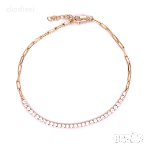 Златна дамска гривна 1,83гр. 19,0см. 14кр. проба:585 модел:36338-6