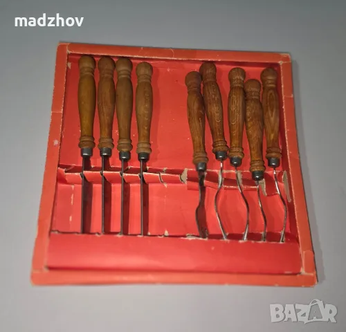Ретро прибори БОЖЕНЦИ, снимка 3 - Антикварни и старинни предмети - 56085579