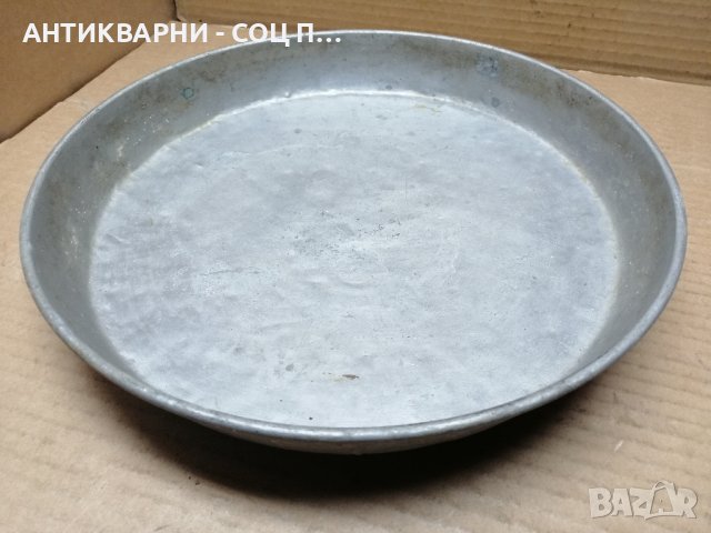 Стара Кована Медна Тава За Баница. , снимка 7 - Антикварни и старинни предмети - 44246952