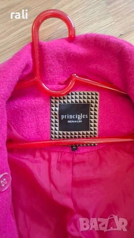 Розово-Цикламено палто, снимка 5 - Палта, манта - 53279777