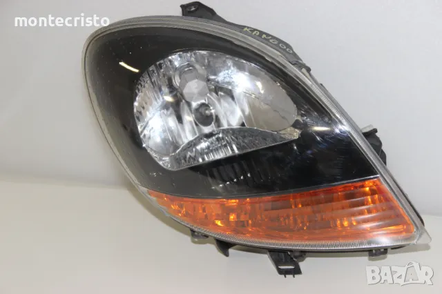Десен фар Renault Kangoo (2003-2008г.) ✔️Valeo 8200183921 черен с жълт мигач Рено Канго 7701069081, снимка 2 - Части - 47268934