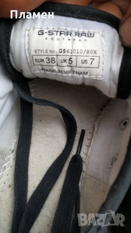 Кецове G-STAR RAW 38 номер, снимка 2 - Кецове - 30315495