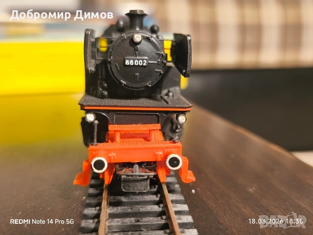 Парен локомотив на Piko Br 66, снимка 2 - Колекции - 53922455